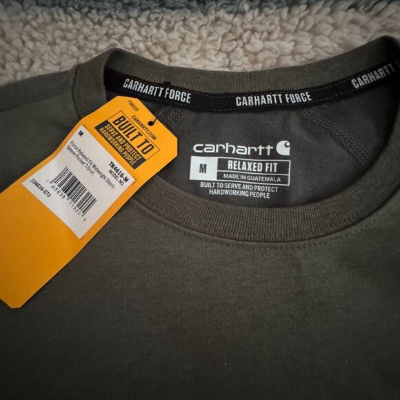 Carhartt Force Relaxed Fit Midweight Short-Sleeve Pocket T-Shirt - Picture 5 of 5